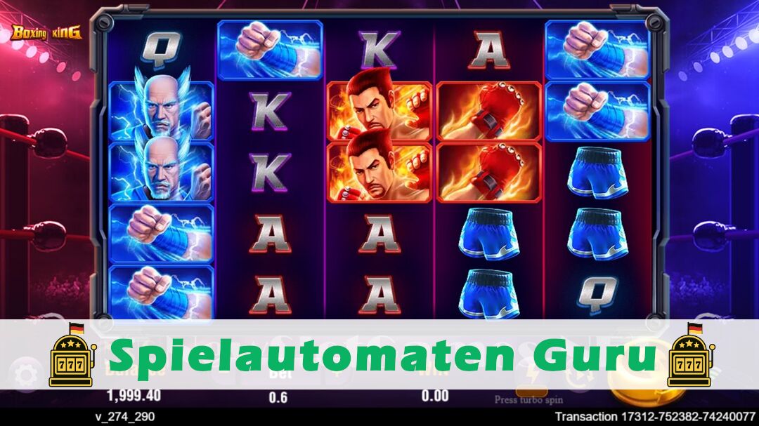 Demo des Spielautomaten Boxing King Title Match (TaDa Gaming) Slot