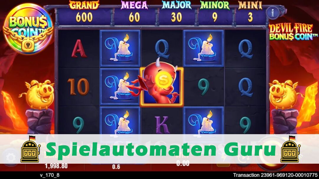 Demo des Spielautomaten Devil Fire Bonus Coin (TaDa Gaming) Slot