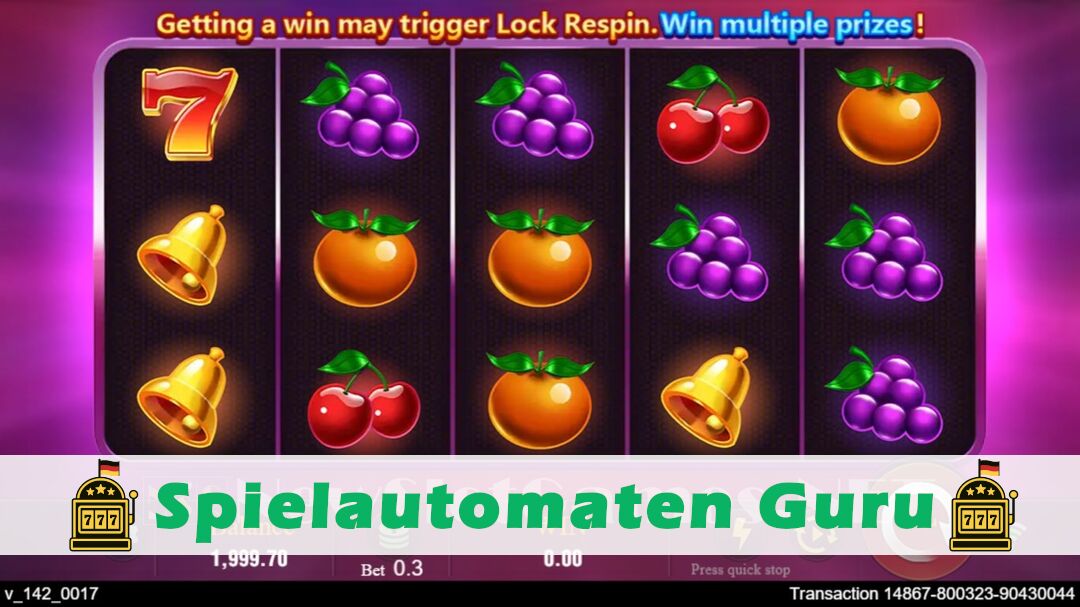 Demo des Spielautomaten Diamond Party (TaDa Gaming) Slot