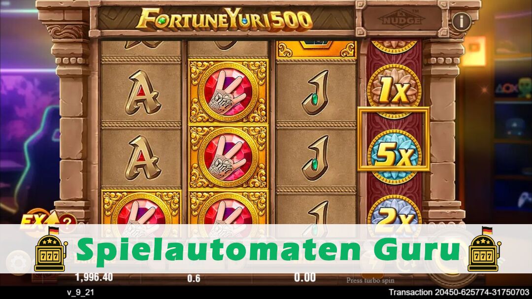 Demo des Spielautomaten Fortune Yuri 500 (TaDa Gaming) Slot