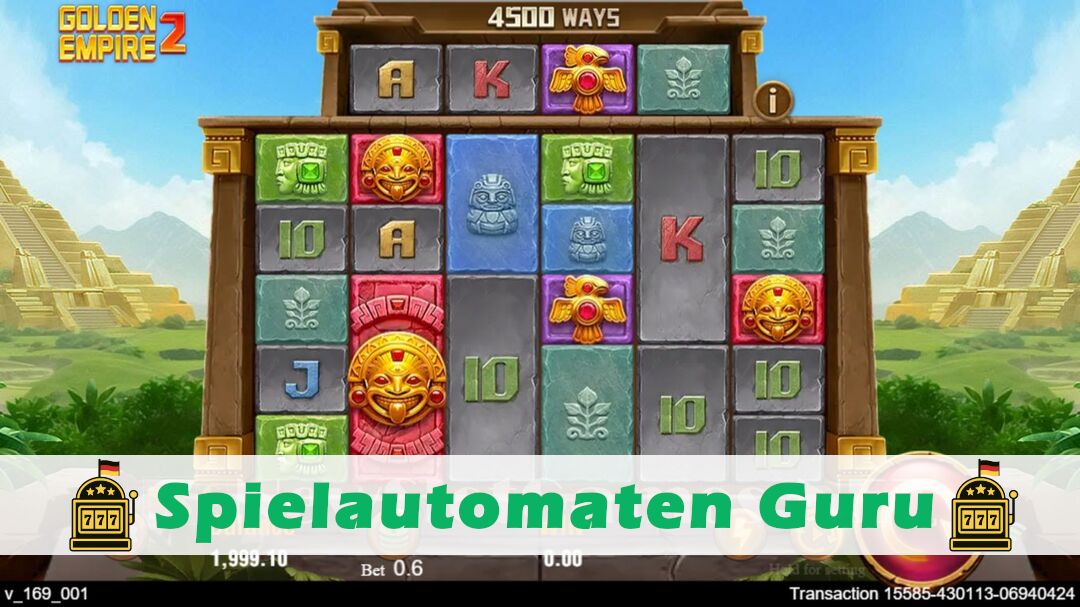 Demo des Spielautomaten Golden Empire 2 (TaDa Gaming) Slot