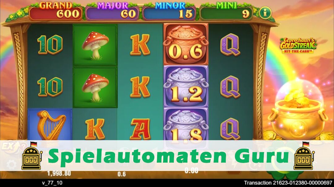 Demo des Spielautomaten Leprechauns Gold Streak (TaDa Gaming) Slot