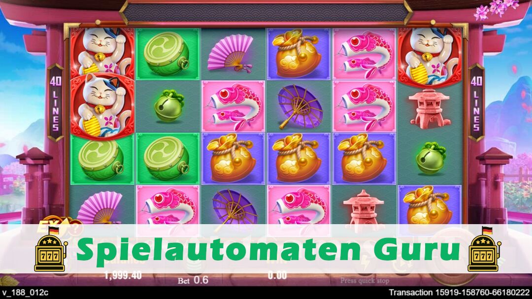 Demo des Spielautomaten Neko Neko (TaDa Gaming) Slot